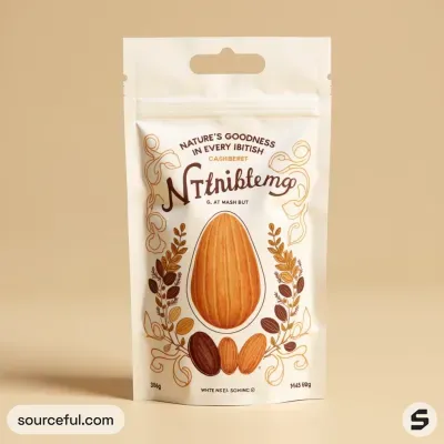 AI-Generated packaging for Food pouch