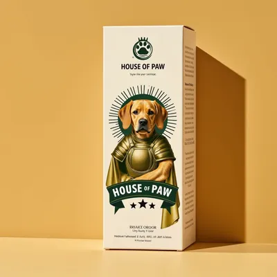 AI-Generated packaging for Dropper bottle