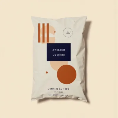AI-Generated packaging for Plastic mailing bag