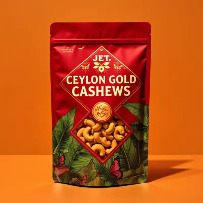 AI-Generated packaging for Food pouch in the Dairy Products industry