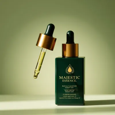 AI-Generated packaging for Dropper bottle