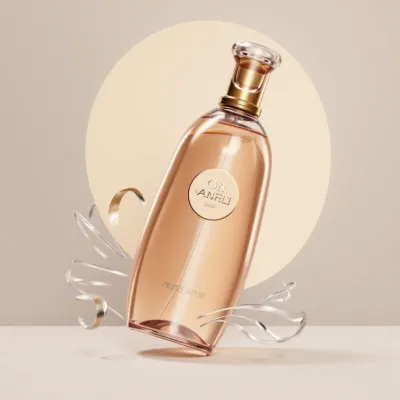AI-Generated packaging for Perfume bottle in the Beauty and Personal Care industry