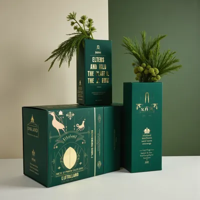 AI-Generated packaging for Advent calendar
