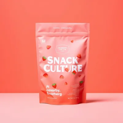 AI-Generated packaging for Food pouch