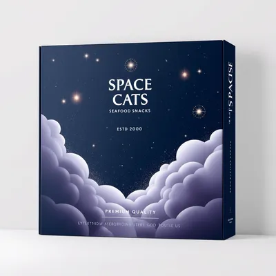 AI-Generated packaging for Mailer box