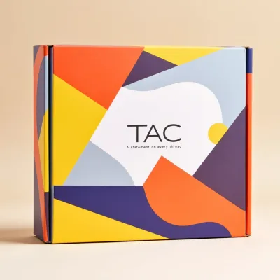 AI-Generated packaging for Mailer box