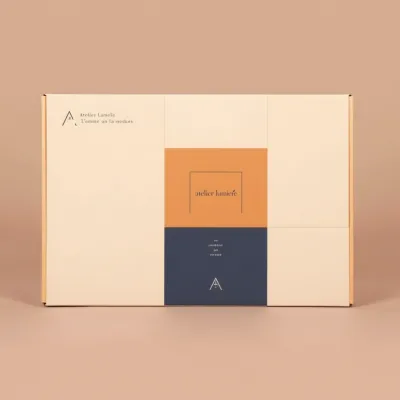 AI-Generated packaging for Mailer box