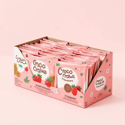 AI-Generated packaging for Shelf display box