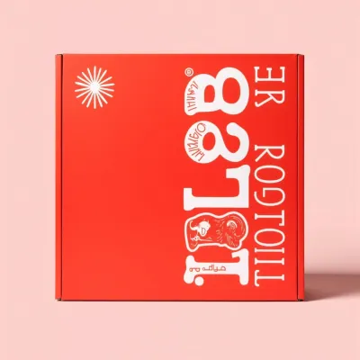 AI-Generated packaging for Mailer box