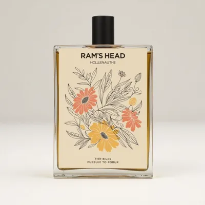 AI-Generated Perfume bottle packaging for Beauty and Personal Care