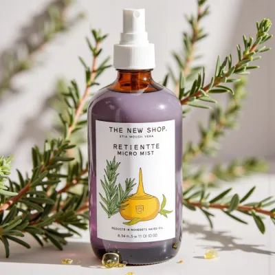 AI-Generated packaging for Mist spray bottle