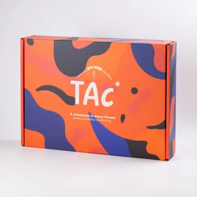 AI-Generated packaging for Mailer box