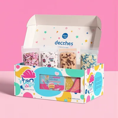 AI-Generated packaging for Mailer box