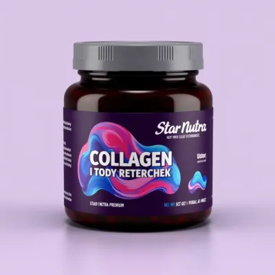 AI-Generated packaging for Food glass jar