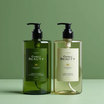 AI-Generated packaging for Pump bottle