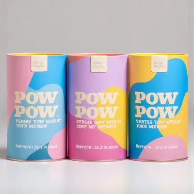 AI-Generated packaging for Tube in the Health and Wellness industry