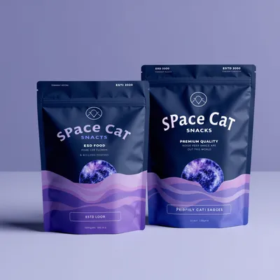 AI-Generated packaging for Food pouch