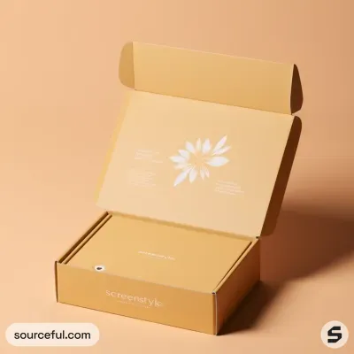 AI-Generated packaging for Mailer box in the Fashion and Accessories industry
