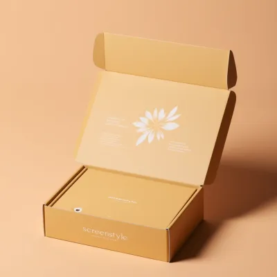 AI-Generated packaging for Mailer box