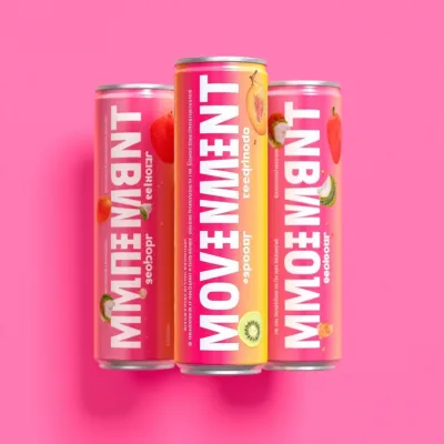 AI-Generated packaging for Drinks can in the Beverages industry