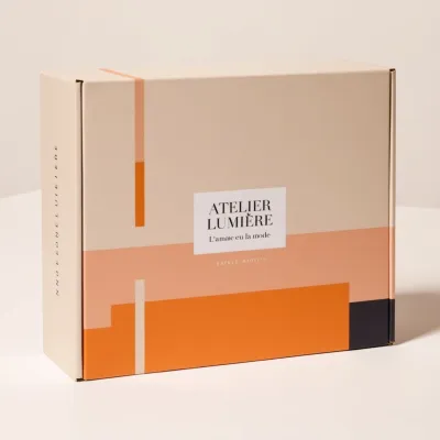 AI-Generated packaging for Mailer box