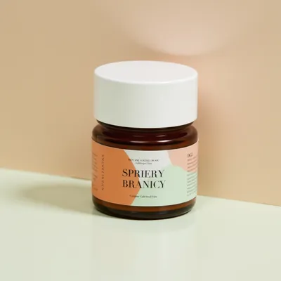 AI-Generated packaging for Food glass jar