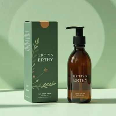 AI-Generated packaging for Pump bottle