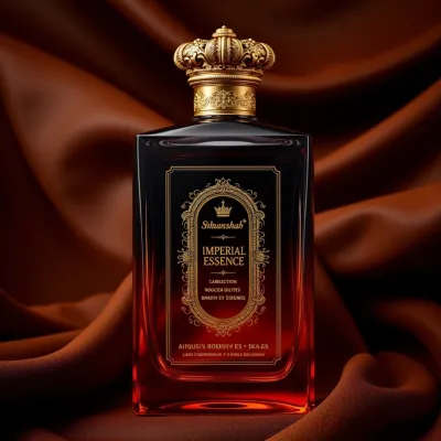 AI-Generated packaging for Perfume bottle