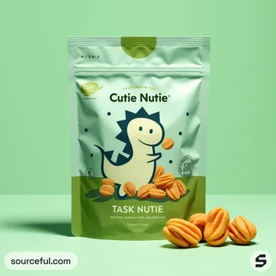 AI-Generated packaging for Food pouch in the Food and Snacks industry