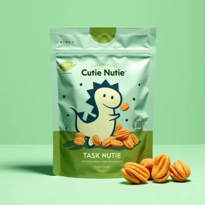 AI-Generated packaging for Food pouch in the Food and Snacks industry