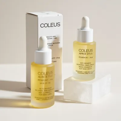 AI-Generated packaging for Dropper bottle