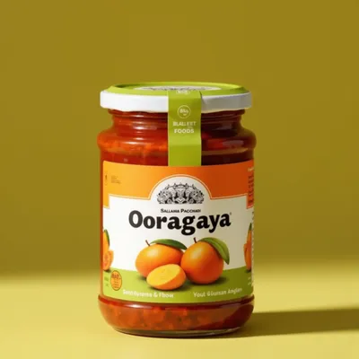 AI-Generated packaging for Food glass jar in the Packaged Foods industry