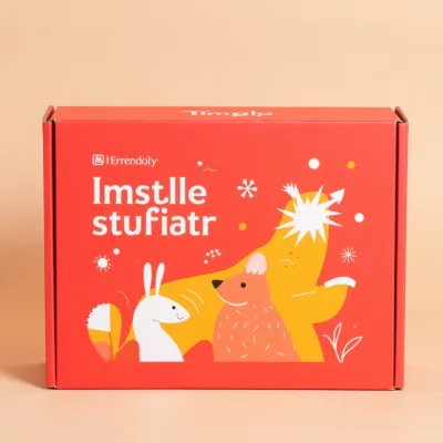 AI-Generated packaging for Mailer box