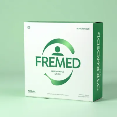 AI-Generated abstract carton box packaging