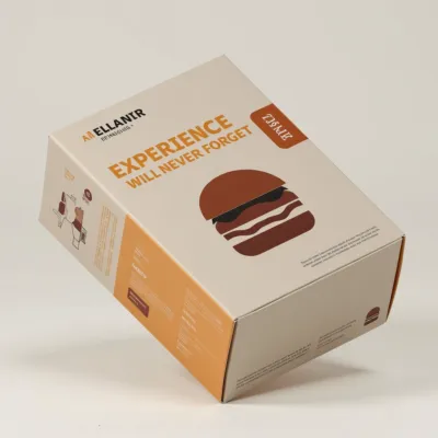 AI-Generated bold carton box packaging