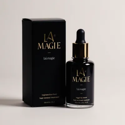 AI-Generated packaging for Dropper bottle