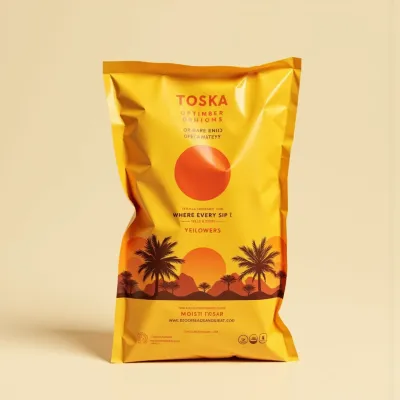 AI-Generated packaging for Plastic mailing bag in the Organic and Natural Products industry