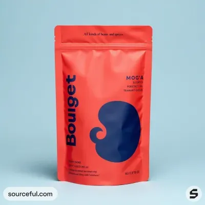 AI-Generated packaging for Food pouch in the Packaged Foods industry