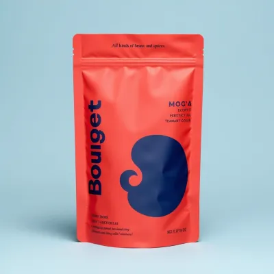 AI-Generated packaging for Food pouch in the Packaged Foods industry