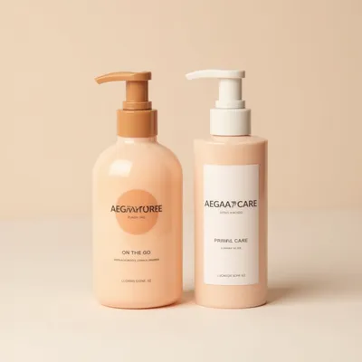 AI-Generated packaging for Pump bottle