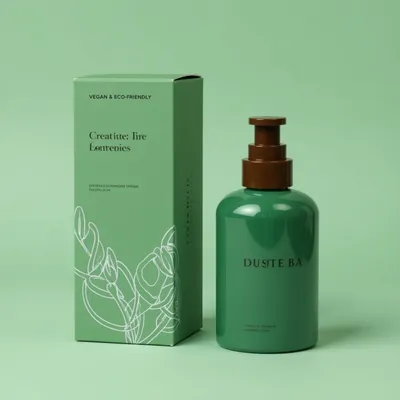 AI-Generated packaging for Pump bottle
