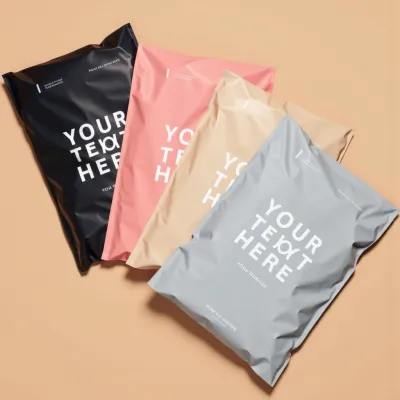 AI-Generated packaging for Plastic mailing bag in the Alcoholic Beverages industry