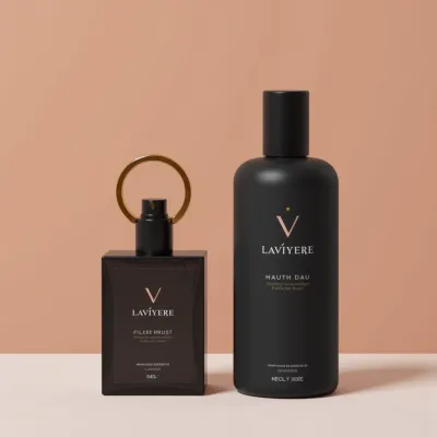 AI-Generated packaging for Perfume bottle