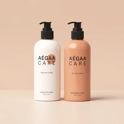 AI-Generated packaging for Pump bottle