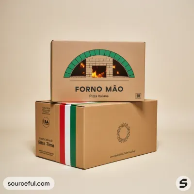 AI-Generated packaging for Shipping box in the Food and Snacks industry