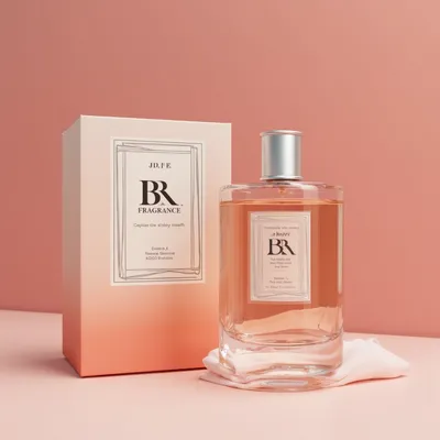 AI-Generated packaging for Perfume bottle