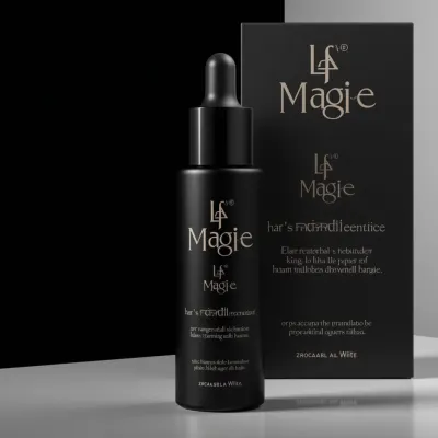 AI-Generated packaging for Dropper bottle