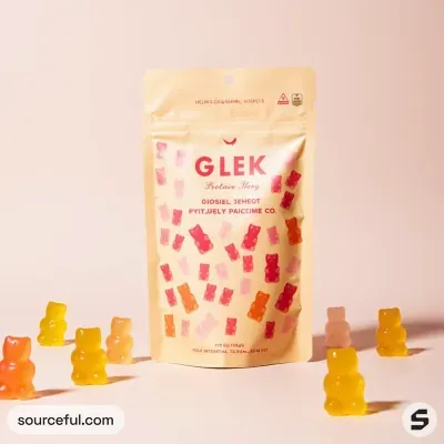 AI-Generated packaging for Food pouch in the Health and Wellness industry