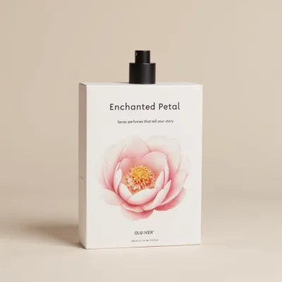 AI-Generated packaging for Perfume bottle
