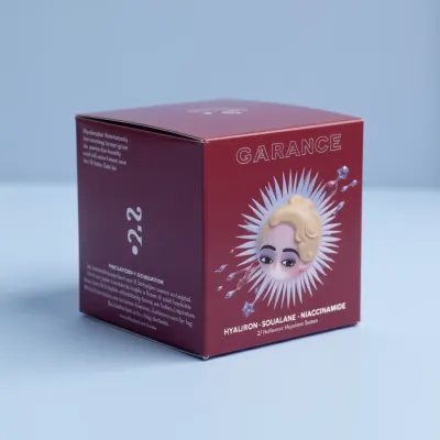 AI-Generated packaging for Carton box in the Beauty and Personal Care industry